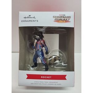 Hallmark Ornament Christmas tree Rocket Raccoon Guardians Of The‎ Galaxy Vol 3